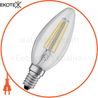 Лампа светодиодная LED VALUE CL B40 4W/840 230V FIL E14 10X1 OSRAM