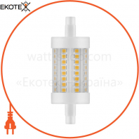 Лампа світлодіодна LEDPLI 78 60 7,3W/827 230V R7S 20X1LEDV, Ledvance Osram, 4099854049682