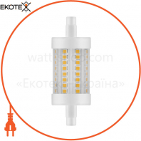 Лампа світлодіодна LEDPLI 78 75 8W/827 230V R7S 20X1 LEDV, Ledvance Osram, 4099854049736
