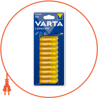 Батарейка VARTA LONGLIFE AA BLI 30 ALKALINE