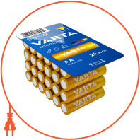 Батарейка VARTA LONGLIFE AA BOX 24 ALKALINE