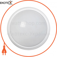 Светильник светодиодный ДПО 5022Д 8Вт 4000K IP65 круг белый с акустическим датчиком IEK