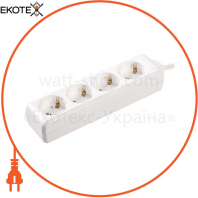 Подовжувач У04 4 місця 2P+PE/3м 3х1мм2 16А/250В IEK