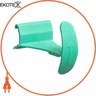 Держатель кабеля 45 - cable retainer - PA (polyamide) - green