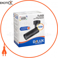 Светильник светодиодный потолочный DELUX TL02S 10 Вт  36*_4000K черный