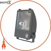 Прожектор під металогалогенную лампу e.mh.light.2003.250.black, 250Вт, чорний, асиметричний, Enext, l008004