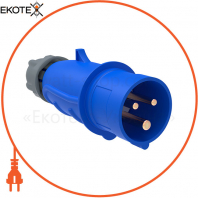 Вилка переносна ССІ-023 32А-6ч/200-250В 2P+PE IP44 MAGNUM IEK