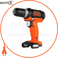 Дриль-шуруповерт акумуляторна BLACK + DECKER BDCDD12USB, BLACK+DECKER, BDCDD12USB