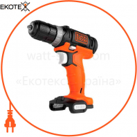 Дриль-шуруповерт акумуляторна BLACK + DECKER BDCDD12USB, BLACK+DECKER, BDCDD12USB