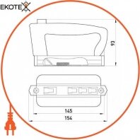 Enext i0760034 рукоятка съема предохранителя e.industrial.fh