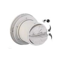 Вентилятор AIRYMAX-2 12W білий, Horoz Electric, 502-000-100