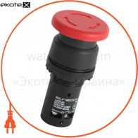 Кнопка-грибок e.SB7.44 червона з фіксацією NO+NC, Enext, p0810009