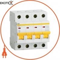 Авт. викл. ВА47-29 4Р 32А 4,5 кА х-ка C IEK
