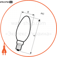 С37 6W PA10 E27 4000 ELM, ELM, 18-0050