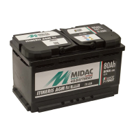 MIDAC Itineris Акумулятор автомобільний 12V 80Ah START/STOP