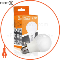 Светодиодная лампа Evro Lights 8Вт 4200К A-8-4200-27 Е27