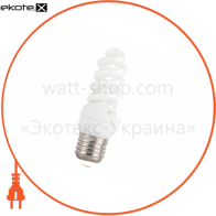 компактная люминесцентная лампа DELUX T2 Mini Full-spiral 11ВW 4100К Е14