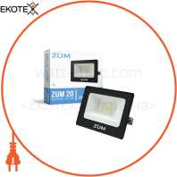 Прожектор светодиодный ZUM F02-20 6400K
