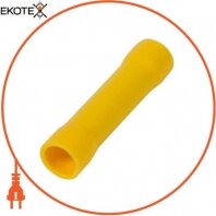 Enext s4036002 гильза соединительная изолированная e.splice.stand.bv.1.yellow 0,5-1,5 кв.мм, желтая
