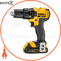 Дриль-шуруповерт акумуляторна бесщеточний DeWALT DCD780C2, DeWALT, DCD780C2