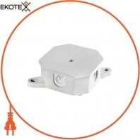 Коробка распределительная e.db.stand.r2. 85x85x35K с клеммником, 85Х85Х35 мм, IP 44, р 2, наружная