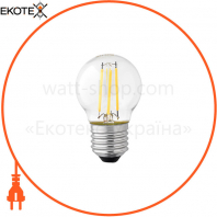Лампа светодиодная DELUX BL50Р 4 Вт 4000K 220В E27  filament