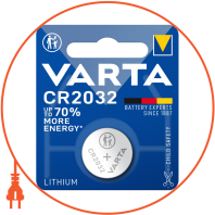 Батарейка VARTA CR 2032  BLI 1 LITHIUM