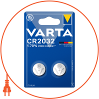 Батарейка VARTA CR 2032 BLI 2 LITHIUM