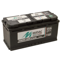 MIDAC Itineris Акумулятор автомобільний 12V 105Ah START/STOP
