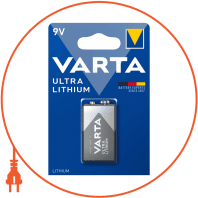 Батарейка VARTA ULTRA LITHIUIM 9V BLI 1