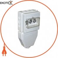 Коробка розподільна пластикова SB IP 43 під автоматичний вимикач, що вкручується
