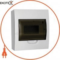 Бокс ЩРН-Пк-8 модулів навісний пластик IP41 IEK