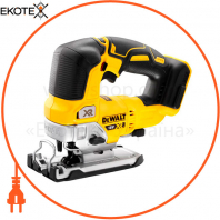Пила лобзиковая акумуляторна бесщеточний DeWALT DCS334NT, DeWALT, DCS334NT