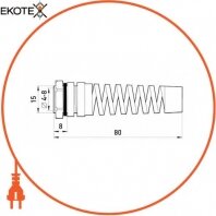 Enext s051002 кабельный ввод e.pg.protect.stand.9 с оплеткой