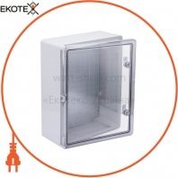 Корпус пластиковий ЩМПп 500х400х180мм прозора двері УХЛ1 IP65 IEK
