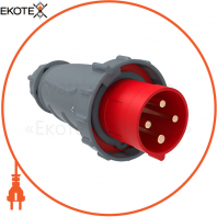 Вилка переносна ССІ-034 63А-6ч/380-415В 3Р+РЕ IP67 MAGNUM IEK