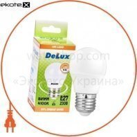 Delux 90002761 лампа светодиодная delux bl50p 5 вт 4100k 220в e27 белый