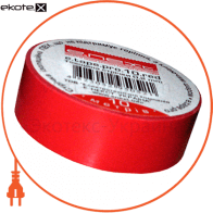 Изолента e.tape.pro.20. red из самозатухающего ПВХ, Красная (20м)