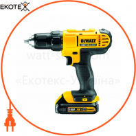 Дриль-шуруповерт акумуляторна DeWALT DCD771C2, DeWALT, DCD771C2