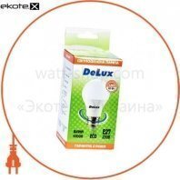 Delux 90011739 лампа светодиодная delux bl60 10 вт 4100k е27 белый