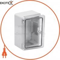 Корпус пластиковий ЩМПп 300х200х130мм прозора двері УХЛ1 IP65 IEK