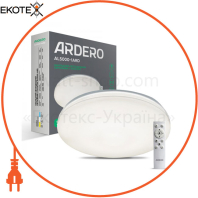 Светодиодный светильник Ardero AL5000-1ARD 54W коло 4050 Lm 2700K-6500K 400*400*73 mm MONO
