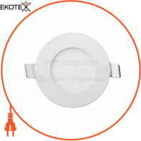 Вбудована Кругла LED Панель 430-RRP-03 Колір 3000K 3W - O85mm / O72mm - 240lm