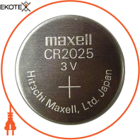 Литиевая батарейка Maxell "таблетка" CR2025 1шт/уп