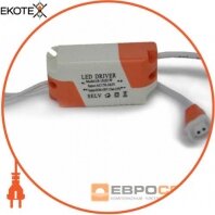 Драйвер для даунлайта 8-18w DC60-150V 115mA оранж.вилка