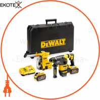 Перфоратор акумуляторний бесщеточний SDS-Plus DeWALT DCH335X2