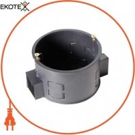 Коробка настановна e.db.stand.101.d60.screw з шурупом цегла/бетон, блокова (упаковка 100 шт)