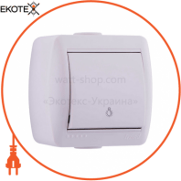 Кнопка таймера 710-0200-102 Колір Білий/Білий 10A 250V~