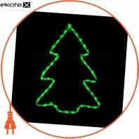 Гірлянда зовнішня DELUX MOTIF Christmas Tree 0,6*0,45 м 7 flash зелений IP 44 EN