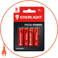 Батарейка ENERLIGHT MEGA POWER AA BLI 8